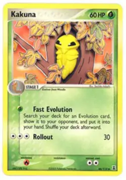 Kakuna - 46/113 - Uncommon - EX Delta Species #46/113 Pokemon TCG - Image 1
