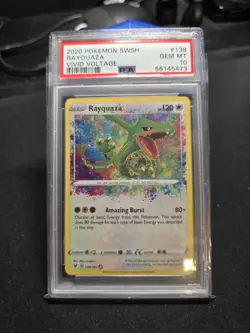 Rayquaza - 138/185 - Amazing Rare - Vivid Voltage - Pokemon - PSA 10! - Image 1