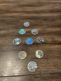 35 Pokemon TCG Plastic Coins - Image 5