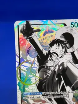 One Piece Starter Deck 29: Egghead Monkey D Luffy ST29-001 Parallel Alternate NM - Image 3