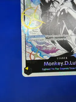 One Piece Starter Deck 29: Egghead Monkey D Luffy ST29-001 Parallel Alternate NM - Image 5