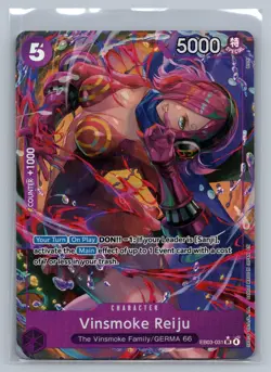 Vinsmoke Reiju (Alternate) SR Extra Booster: One Piece Heroines Edition EB03-031 - Image 1