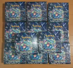 Pokemon Card Sealed Booster Box Lot 33 Boxes Japanese Clay Burst Scarlet - Image 1