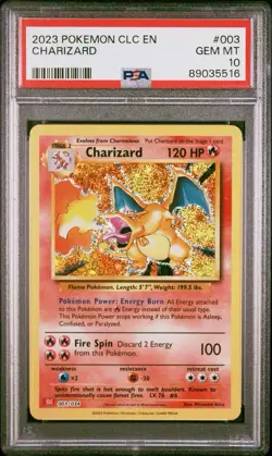 Charizard 003/034 Trading Card Game Classic Holo - Image 1