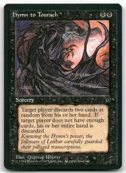 Hymn to Tourach (Hoover) (LP) Fallen Empires FEM Magic MTG - Image 1