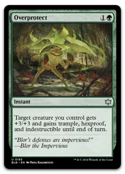 Overprotect #185 (NM) Bloomburrow BLB Magic MTG - Image 1