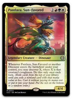 Pantlaza, Sun-Favored #4 (Foil) (NM) Lost Caverns of Ixalan LCC Magic MTG - Image 1