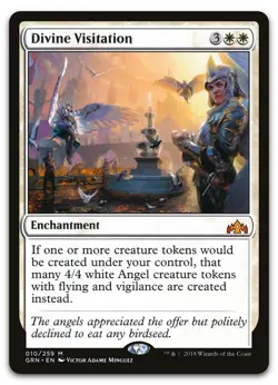 Divine Visitation #10 (NM) Guilds of Ravnica GRN Magic MTG - Image 1