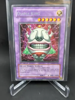 Yu-Gi-Oh Ojama King SOD-EN034 Soul of the Duelist 1st Edition LP A - Image 1