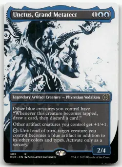 Unctus, Grand Metatect (Showcase) #303 NM Phyrexia All Will Be One ONE Magic MTG - Image 1