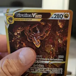 Pokemon Giratina VSTAR GG69/GG70 Crown Zenith Secret Rare Full Art Holo 280 HP - Image 5