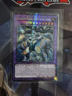 JUSH-EN006 Dracotail Arthalion Starlight Rare Yu-Gi-Oh Card 1st Edition New - Image 1
