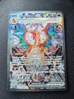 Charizard ex 223/197 - Pokemon Obsidian Flames Special Illustration Near Mint - Image 1