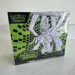 Pokemon Center Mega Evolution Perfect Order Elite Trainer Box ETB - with case - Image 1