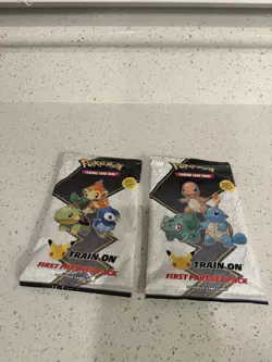 Pokemon First Partner Pack Kanto and Sinnoh pack (2 Sealed) 820650809682 - Image 1