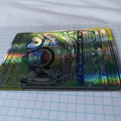 Pokemon TCG Blastoise Piplup GX Cosmic Eclipse Card 215/236 NM Full Art Rare - Image 3