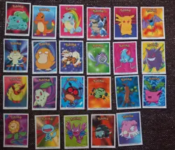 Pokemon Bloomer Super Bubble Gum – Lot 32 cartes dont 12 brillantes – Pikachu - Image 2