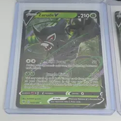 Zarude V x4 Lot - 022/185 - Ultra Rare - Vivid Voltage - Pokemon TCG - NM/M - Image 4