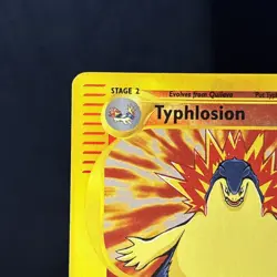 Pokemon TCG Typhlosion Expedition Set 64/165 Vintage 2002 Reverse Holo, e series - Image 2