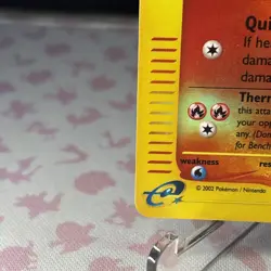 Pokemon TCG Typhlosion Expedition Set 64/165 Vintage 2002 Reverse Holo, e series - Image 5