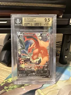 Charizard V - Brilliant Stars 154/172 - Alt/Full Art - BGS 9.5 GEM MINT - Image 1