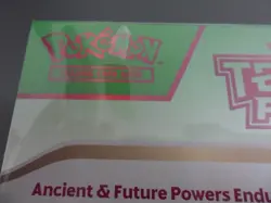 POKEMON CENTER TEMPORAL FORCES ELITE TRAINER BOX ETB Iron Leaves - Image 2