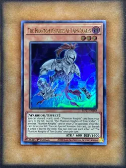 Yugioh The Phantom Knights of Torn Scales MP21-EN168 Ultra Rare 1st Ed NM - Image 1