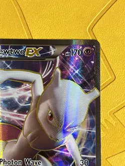 Mewtwo EX XY125 Generations Ultra Rare Textured Full Art Promo Pokemon Card - Image 3