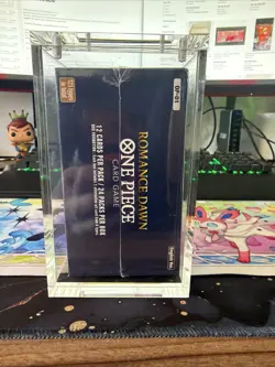 One Piece OP-01 Romance Dawn English BLUE Bottom Booster Box 1st Wave Sealed - Image 2