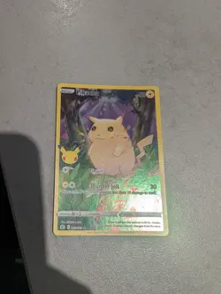Pokemon Pikachu TCG Holo Card Celebrations 005/025 25th Anniversary Edition - Image 1