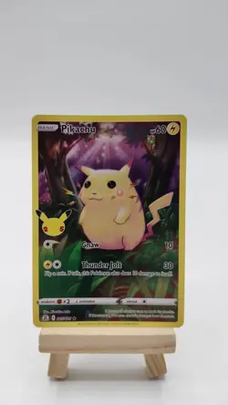 Pokemon Pikachu TCG Holo Card Celebrations 005/025 25th Anniversary Edition - Image 1