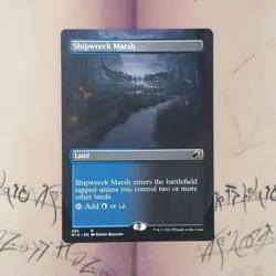 Shipwreck Marsh (Borderless) 285 MID Regular Rare NM MTG Card - Image 1