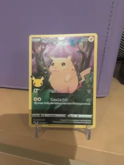 Pokemon Pikachu TCG Holo Card Celebrations 005/025 25th Anniversary Edition - Image 1