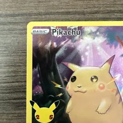 Pokemon TCG Celebrations Pikachu Holo Rare Card 005/025 25th Anniversary - Image 2
