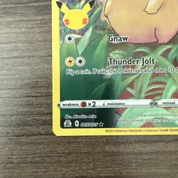 Pokemon TCG Celebrations Pikachu Holo Rare Card 005/025 25th Anniversary - Image 5