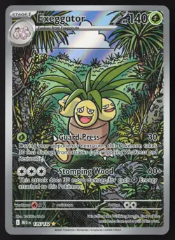 Exeggutor - 135/132 - Illustration Rare - Mega Evolutions - Pokemon Card - NM/M - Image 1