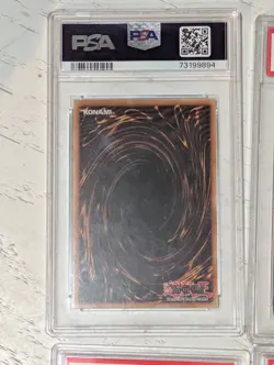 Yugioh PSA And CGC Lot Of 8 With A Cgc Insufficient Ink Card - Image 3