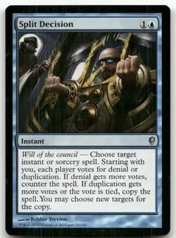 Split Decision #25 (LP) Conspiracy CNS Magic MTG - Image 1