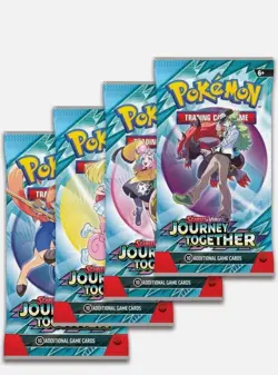 Pokemon SV9 Journey Together Enhanced Booster with Box Topper Promo Card New - Image 2