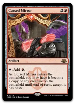Cursed Mirror #279 (NM) Modern Horizons 3 MH3 Magic MTG - Image 1