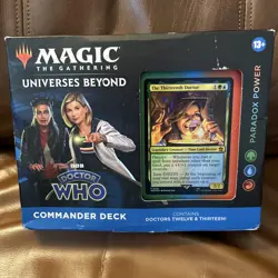 Magic: The Gathering Universes Beyond Doctor Who Commander Deck Paradox Power - Image 1