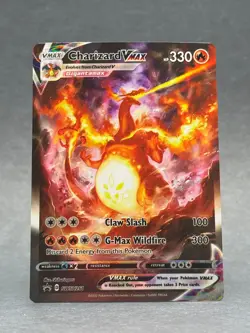 Pokemon - SWSH261 Charizard VMax Sword & Shield Black Star Promo Holo NM TCG - Image 1