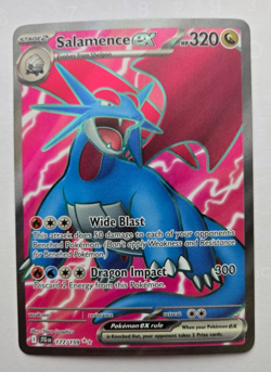 Salamence ex 177/159 Pokemon TCG SV09: Journey Together NM - Image 1