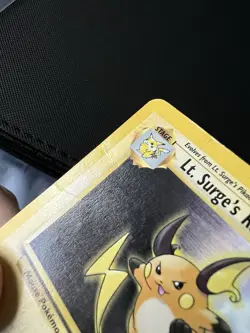 Pokemon TCG Lt. Surge's Raichu 28/132 Non-Holo Rare Unlimited Gym Heroes - Image 4