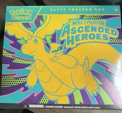 Pokemon TCG Mega Evolution Ascended Heroes Elite Trainer Box Sealed New - Image 1
