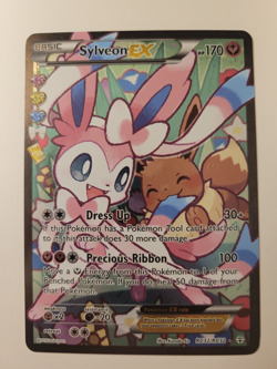 Sylveon EX (Full Art) RC32/32 Pokemon Generations: Radiant Collection NM - Image 1