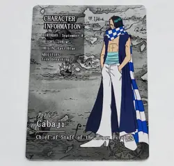 Cabaji - One Piece Trading Card Skypiea SR 039 DP KDAI01 Holo Foil Tc5 - Image 2