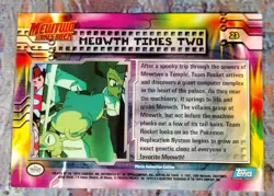 Pokemon TOPPS Mewtwo Strikes Back Movie MEOWTH TIMES TWO #23 - Image 2