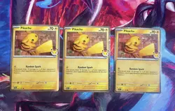 Pikachu Pokemon Day 2026 051/162 LOT OF 3 - Image 1