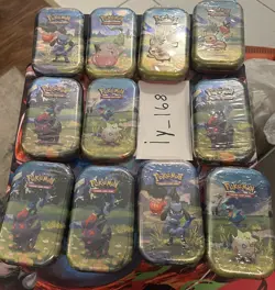 Pokemon TCG Ascended Heroes Mini Tin Lot of 11 new factory sealed - Image 2